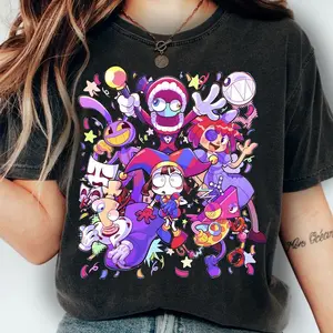 The Amazing Digital Circus Tshirt, TADC Fan Gift, Circus Characters Shirts, Circus Theme T-shirt #Tshirt