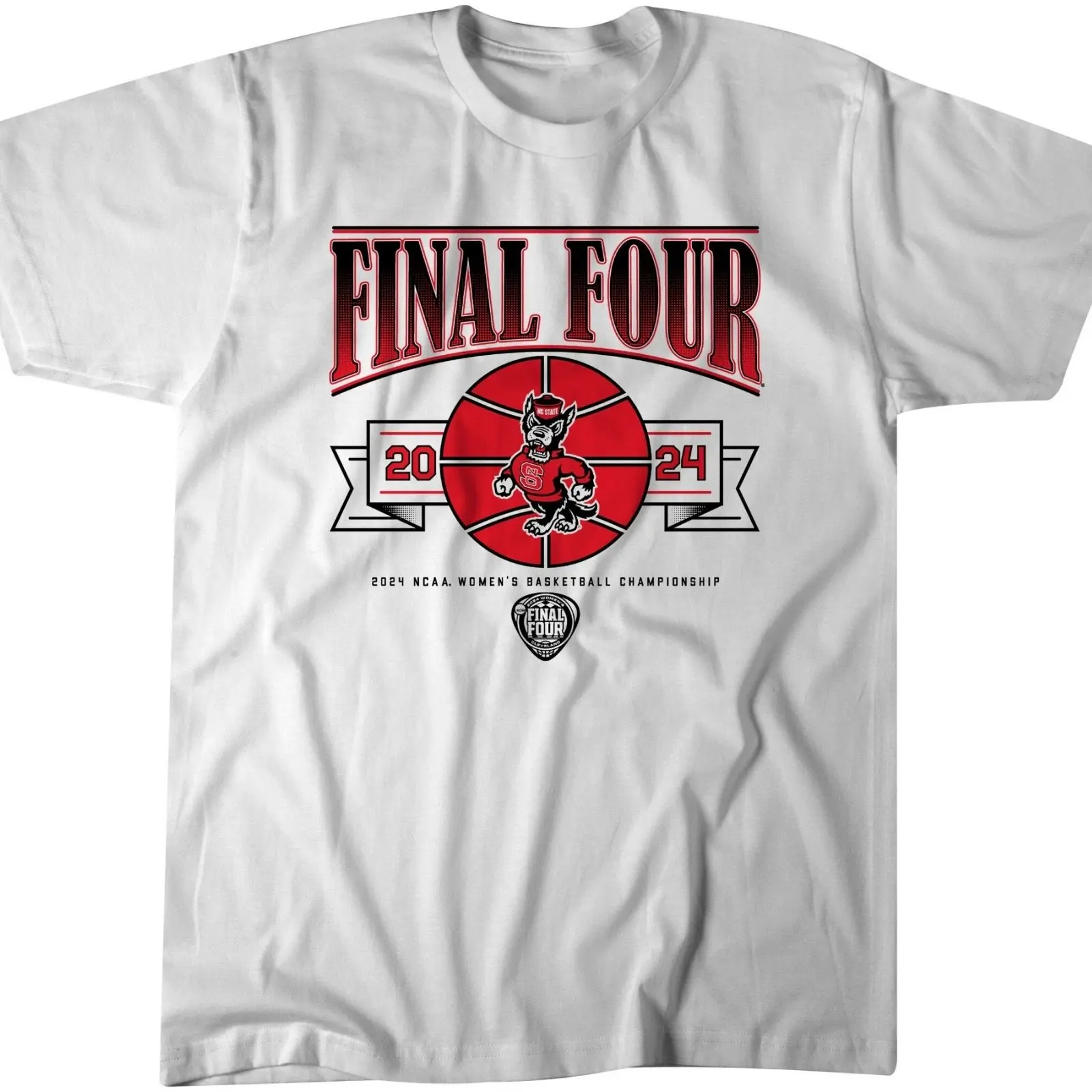 NC State Womens Basketball 2024  T Shirt, Vintage Sport Shirt, casual short sleeve crew neck t-shirt, up to 5XL, Full Color, vintage football