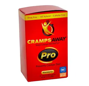 CrampsAWAY Pro All-Natural Muscle Cramp & Hydration Support 10 Pack Liquid Electrolyte Supplement for Athletic - Muscles and cramp pain remove relief pack