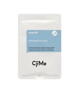 CyMe Nourishing Moisturizing Foot Mask for Dry and Rough Feet - Softens, Exfoliates, Hydrating Formula for Baby-Soft Skin
