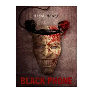 Black Phone Movie Poster, Movie Wall Art, Pictures with Old Colors And Horror Faces, Gifts for Movie Lovers, Room Decor, Gifts for Friends, Birthday