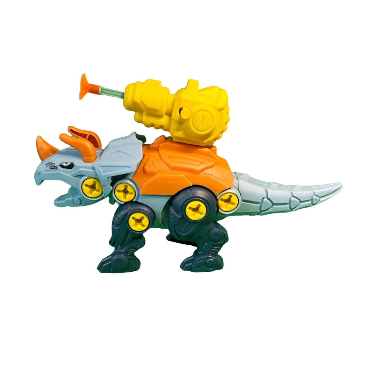Channie’s DIY Triceratops Blue Dino Egg-STEM Learning
