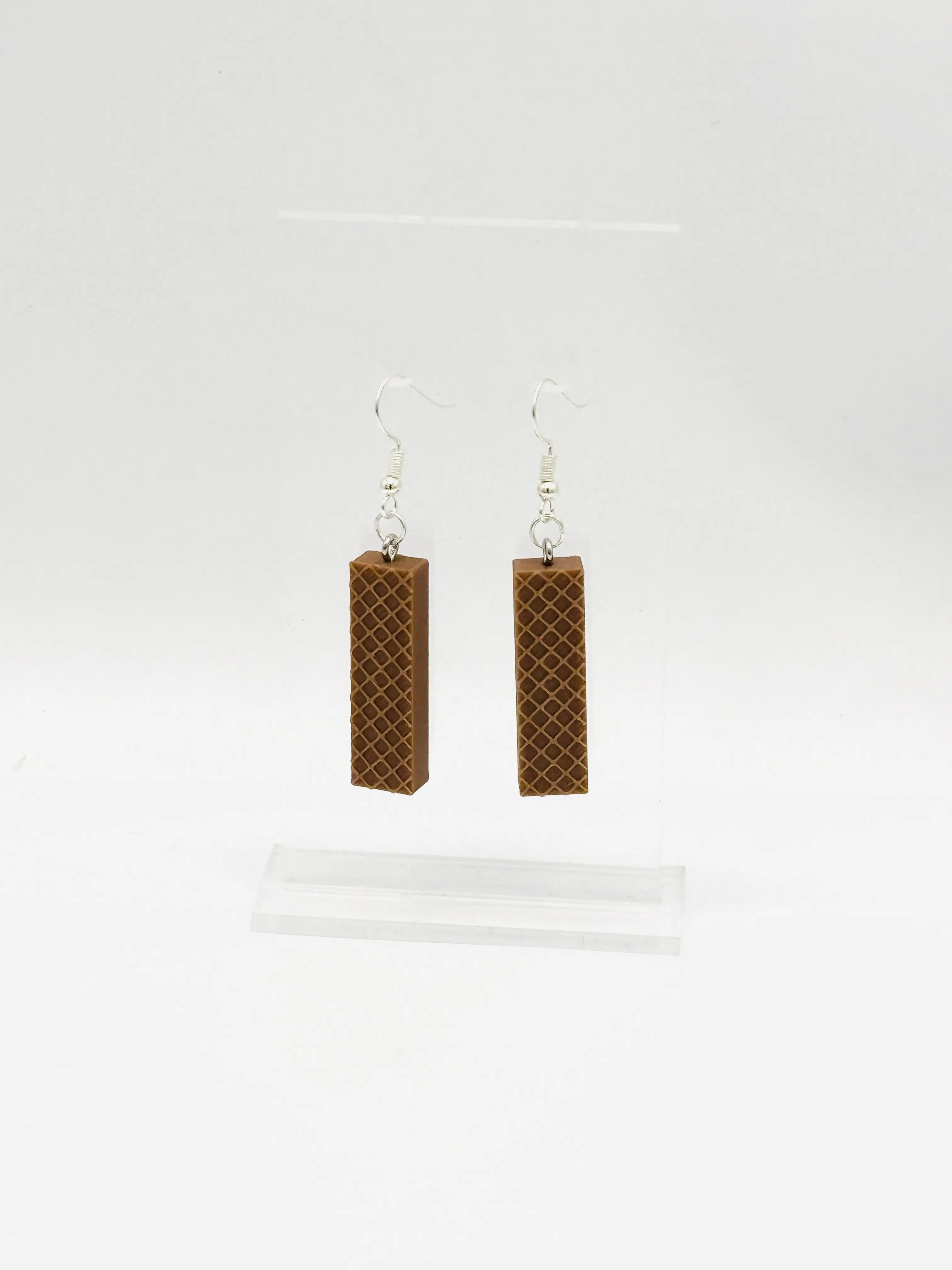 Nutty Buddy Little Debbie Earrings - Fun Food-Themed Jewelry for Snack Lovers