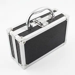 Gifts for coworkers mini Suitcase Piggy Bank, Lockable Aluminum Alloy Jewelry Storage Box, Cash Coin Container, Wedding Envelope & Birthday Gift Box, Portable Safe Box for Valuables  graduation gifts for boys