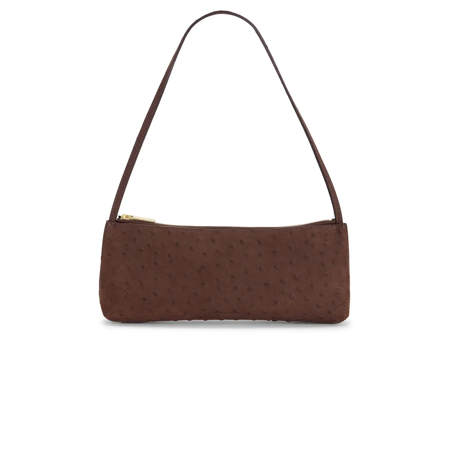 Mansur Gavriel Gaia Baguette Bag in Ebony