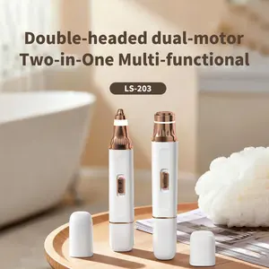 Simple Electric Eyebrow Trimmer, Eyebrow Shaper, USB-C Charging, Pain-Free Precision Brow Knife, Rechargeable Facial Hair Removal Tool for Women