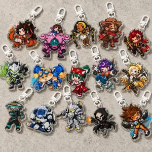 15 Ops (NOT COMBO 15) Overwatch Acrylic Keychains, Cute Game Merch