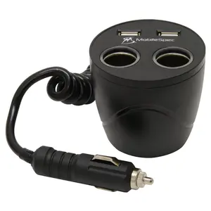 MobileSpec 12V Cup Holder Power Outlet