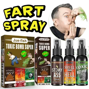 3-pack of stink spray, prank spray, strong-smelling fart spray, prank gifts, adult prank props, office pranks, school pranks, April Fools’ Day gifts, Christmas gifts, the perfect prank props