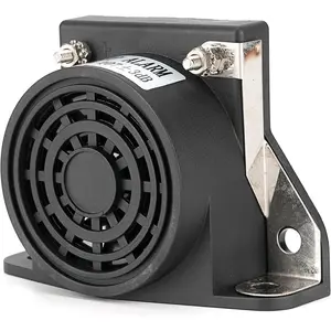 ​​Backup Alarm 12V-48V DC Waterproof 107dB Super Loud Beeper - Reverse Warning Alarm for Trucks, Commercial Vehicles, Forklifts, Golf Carts​