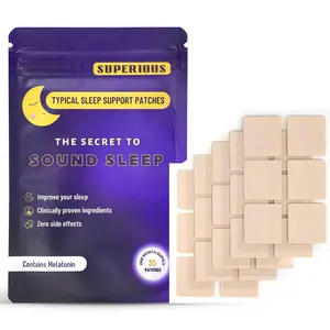 Superious Sleep Patches For Adults - The Plant-Powered Sleep Patches That Help Men & Women Snooze Like a Log - Effortlessly Enjoy Deep Sleep With Our Sleep Aid Patches, Odorless & Simple Ingredients-30 Patches