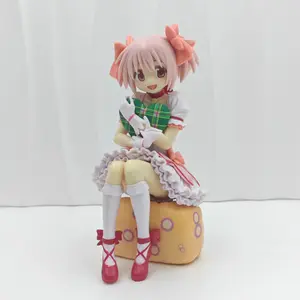 New Magic Girl  , Anime Witch Rikka Statue, Collectible Display Piece, Perfect Gift，Sitting and Standing Desk Model Figurine Decoration, Magical Girl