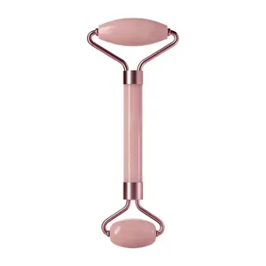 Portable Manual Double Head Facial Massage Roller Resin Skin Lifting Firming Scraping Tool Face Care Massager Stick