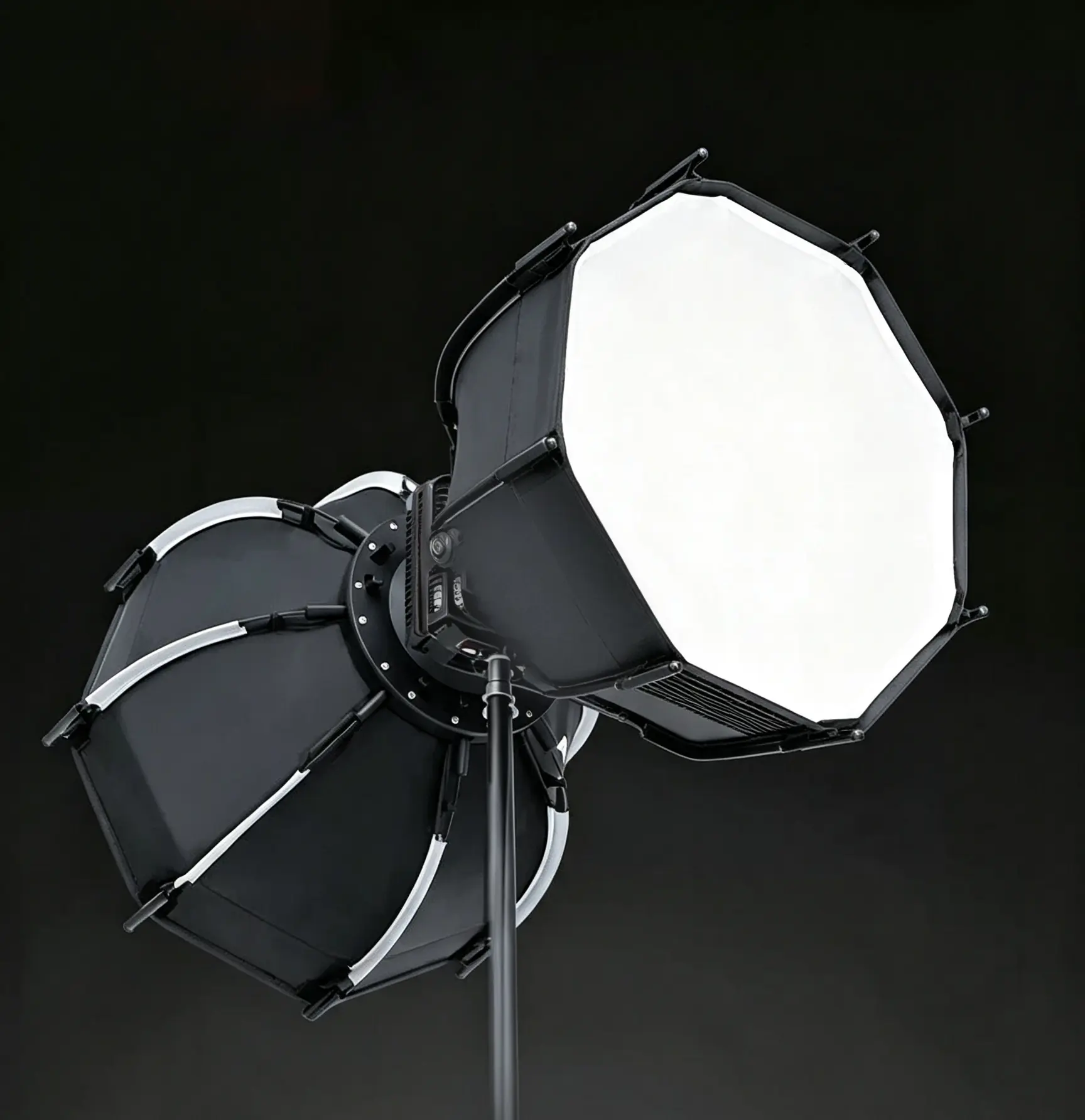30cm Octagon Grid Softbox, Portable Mini Honeycomb Grid Soft Box, Bowens Mount Quick Release, Photography Lighting Accessory for COB Light Video Shooting