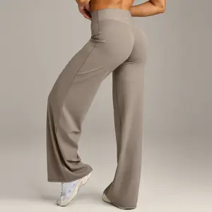SoftMotion Straight Leg Bottoms, Womenswear Workout Pants, Embroidered Full Logo, o..n.e.r Inspired Style, Gymwear Outdoor Apparel