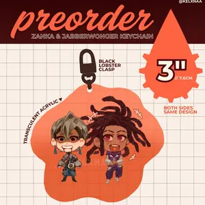 PREORDER || Zanka & Jabberwonger Gachiakuta Keychain