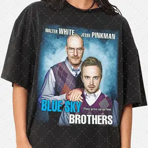 Blue Sky Brothers T-Shirt, Walter White T-Shirt, Jesse Pinkman T-Shirt, Gift For Woman and Man Unisex T-Shirt