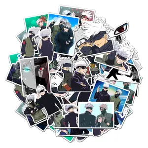 Gojo And Kakashi 20 pcs Sticker Pack, Gojo And Kakashi Waterproof Vinyl Sticker, Anime Stickers for Laptop PC Water Bottle