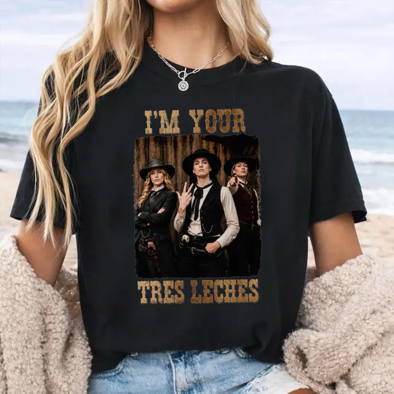 Im Your Tres Leches Shirt, Graphic Basketball Fan T-Shirt, Western Style Unisex Cotton Tee, Casual Sports Shirt, Fan Gift