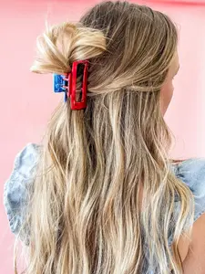 American Dream Metallic Two Toned Claw Clip