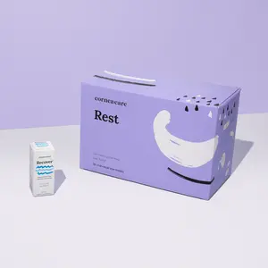 Rest and Recover Bundle - 30 Individually Packed Self-Heating Eye Masks for Dryness & Fatigue and Preservative-Free Artificial Tear Eye Drops
