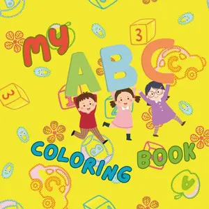 My ABC coloring book: Educational Coloring Book for Early Learners | A–Z Letters and Words to Color Paperback – May 12, 2025
