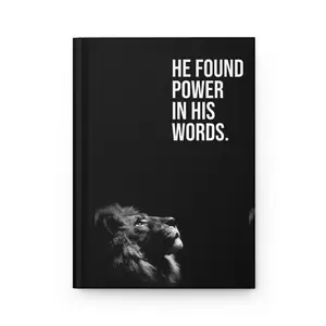 He Who Knows Journal – Empowering Self-Discovery, Lion Themed, Motivational Journal, Gift for Writers, Goal Planner