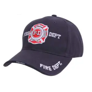 Deluxe Fire Department Low Profile Cap Deluxe Fire Department Low Profile Cap