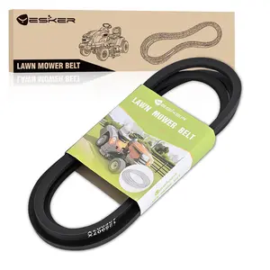 Yesker 125907X Deck Belt 1/2" x 90" Lawn Mower Drive Belts for Craftsman Husqvarna AYP Poulan Jonsered Dixon Lawn Tractors Durable Aramid Cord Replaces OE# 193214 21546076 532125907 532193214 126907X