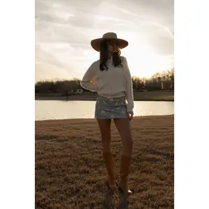 Sailboat Skort (dusty blue)