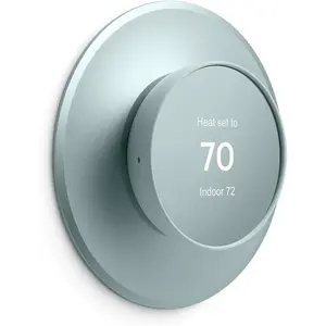 Wall Cover Compatible with 2020 New Nest Thermostat Kit Thermostat Accessory (Fog)