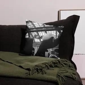 Architectural Throw Pillow - Glass Dome Ceiling & Classical Structure | Bellagio by CouchCuddles