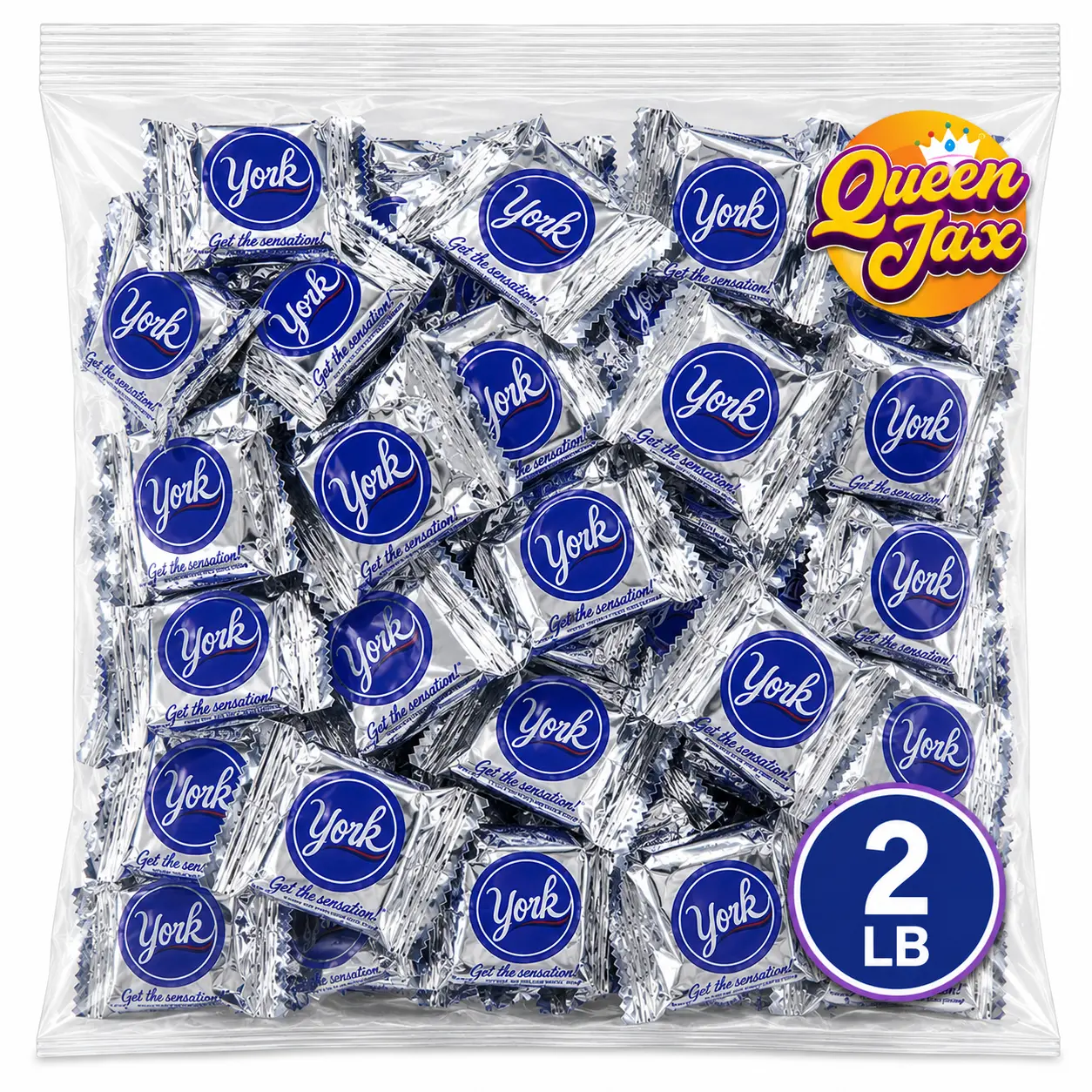 York Peppermint Patties Mini -2 LB Bulk Candy- Individually Wrapped