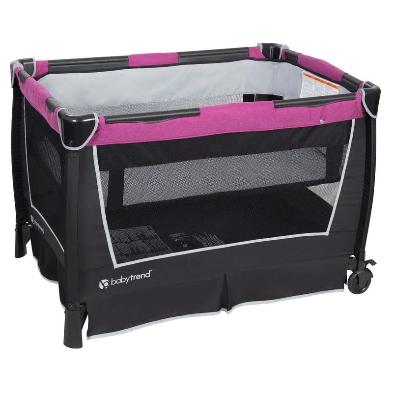 Baby Trend® Retreat Portable Nursery Center® Playard w/ Removable Full Bassinet, Changing Table, Organizer & Tote Bag
