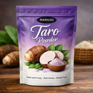 Taro Powder Smooth Texture Root Powder 6.35oz for Drinks Desserts Baking Premium Purple Ingredient