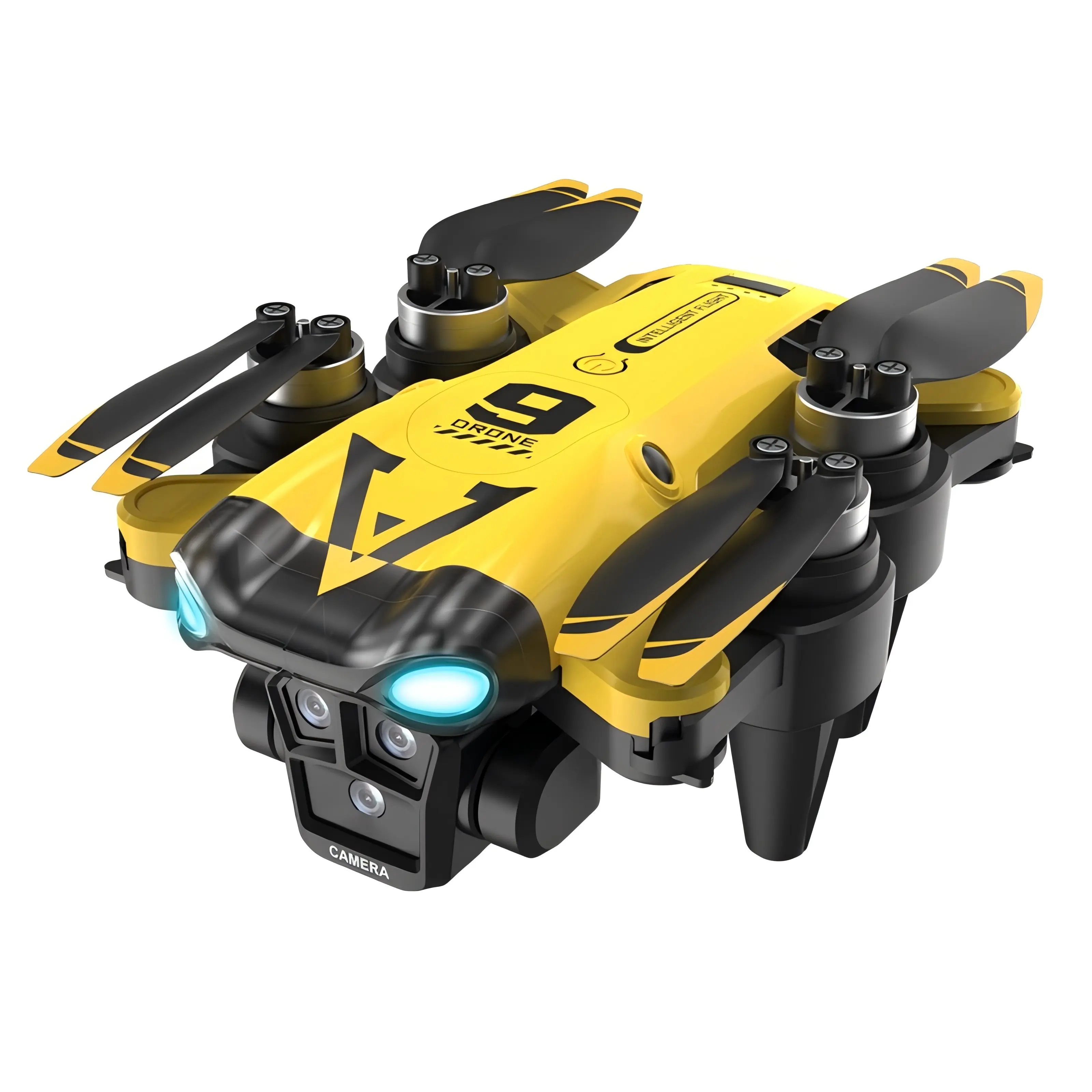 2026 B9 Pro Drone & 4K Camera, GPS & 5G WiFiFPV, Brushless Motor, Optical Flow Hover, SmartObstacle Avoidance, Auto Return, 360° Stunt Roll,Dual Batteries Included Recording