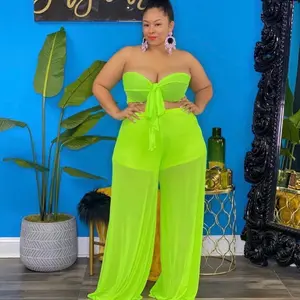 Slime Me Out 2 Piece Crop Top Set