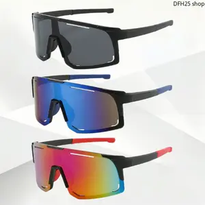 3-Pack Polarized Cycling Sunglasses, UV Protection Windproof Sport Eyewear for Men Women, Polarized Lens Glasses for Road Bicycle Riding Outdoor Cycling Daily Use