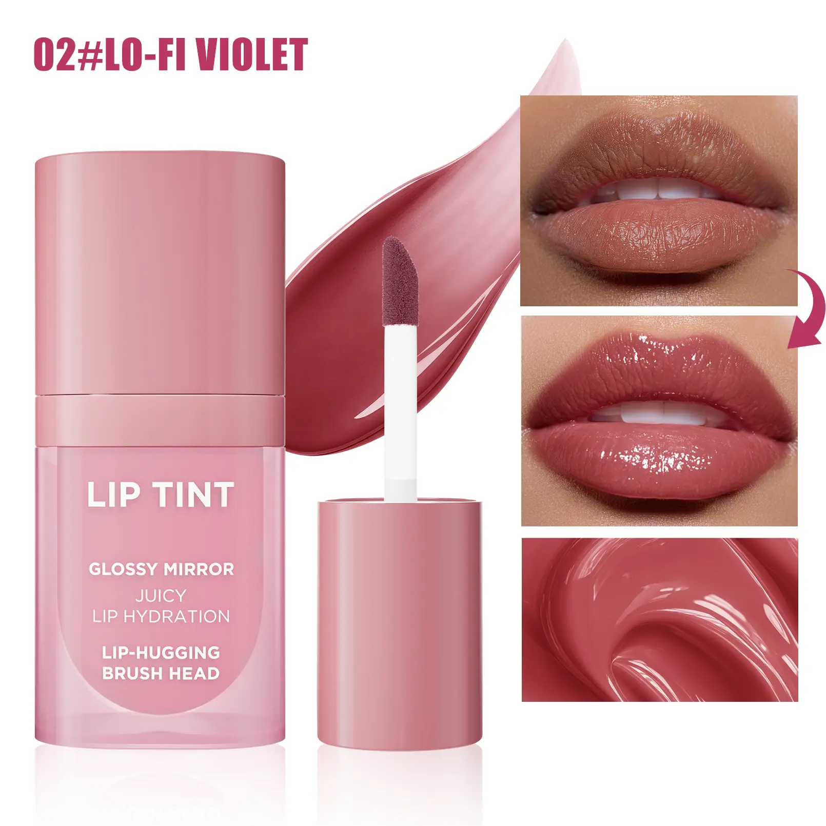6color Juicy Lip Gloss, Water-to-Oil Long Wear Color, Moisturizing High-Shine Gloss, Hydrating, Multiple Shades for Girls & Women, Beauty Essentials, Makeup, Glossy, Radiant, Moisturizing Lipgloss Lipstick Moisturize Moisture Hydrate Moisturizer Cosmetic