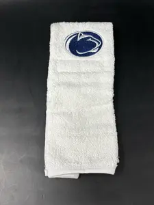 Penn State Nittany Lions White Football College Game Towel Football Cotton New