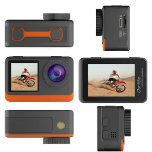 4K Sports Camera Anti-shake Outdoor Fishing Riding DV Sports Camera Pre-recording Photo Recorder Magnetic Wireless Action premium portable camcorder mount xtra edge pro offroad vlogging helmet capture loop record hold iays handheld wifi clip low light