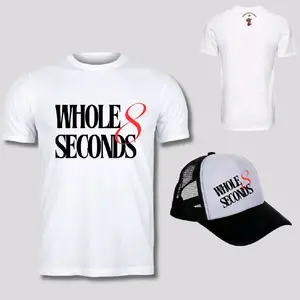 Whole 8 Seconds Graphic Tee – White Edition