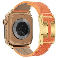 Orange Band+Gold Buckle