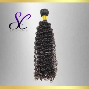 Jerry Curly 100% Human Malaysian bundles