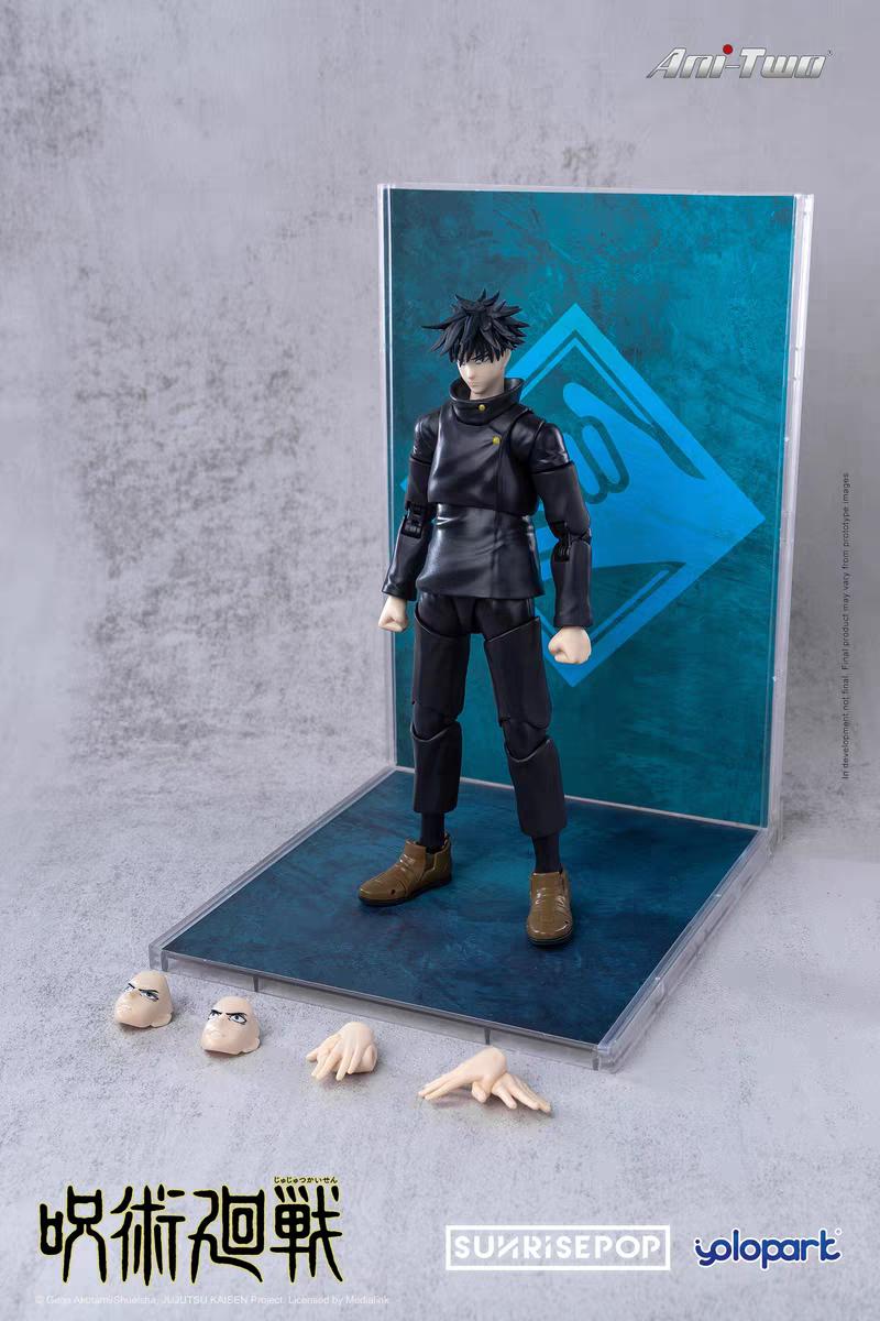 Satoru Gojo, Yuji Itadori, Megumi Fushiguro 21cm Articulated Figure ...