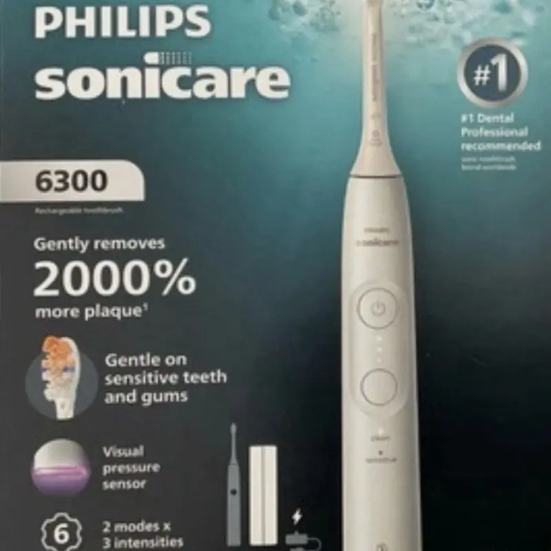 Philips Sonicare 6300 Electric Toothbrush - HX7408/03 Philips Sonicare 6300 Electric Toothbrush - HX7408/03