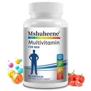 Multivitamin Health Supplement , ​​Supports Men's Bone Health and Energy Health, 120 Capsules