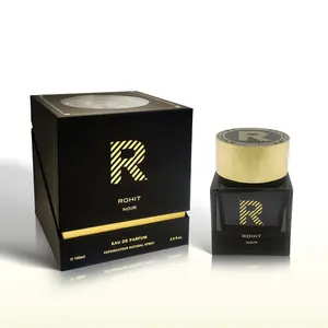 Rohit Noir Eau De Parfum Spray For Men 3.4 Fl Oz / 100 Ml