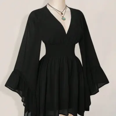 mimi long sleeve mini dress Mimi Silver Knit Mini Dress