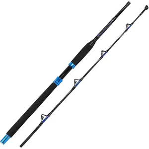 1- Saltwater Offshore Trolling Rod Conventional Boat Rod Carbon Fishing Pole(6 , 30-50 lb/50-80 lb/80-120 lb)